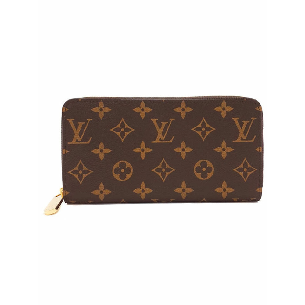 Louis Vuitton Monogram Zippy Wallet Round Zipper Long